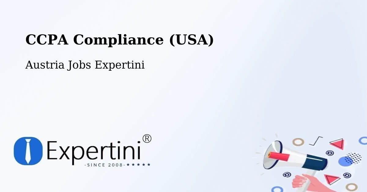 CCPA Privacy Rights & Compliance Notice – Rum - Austria Jobs Expertini